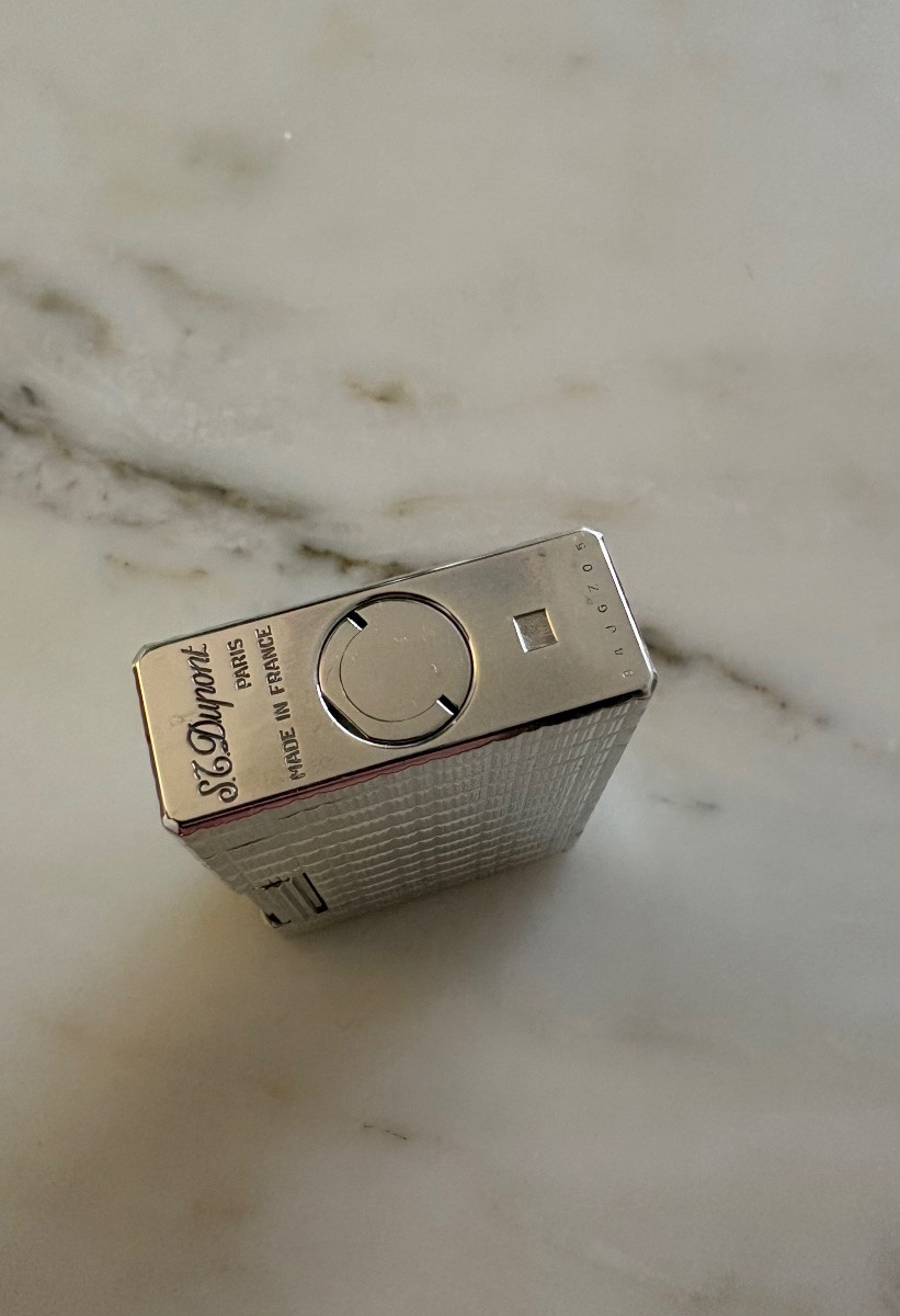 St Dupont Lighter, Mint Condition. Diamond Tip.-photo-1