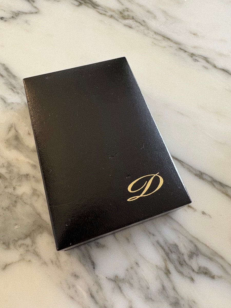 St Dupont Lighter, Mint Condition. Diamond Tip.-photo-2
