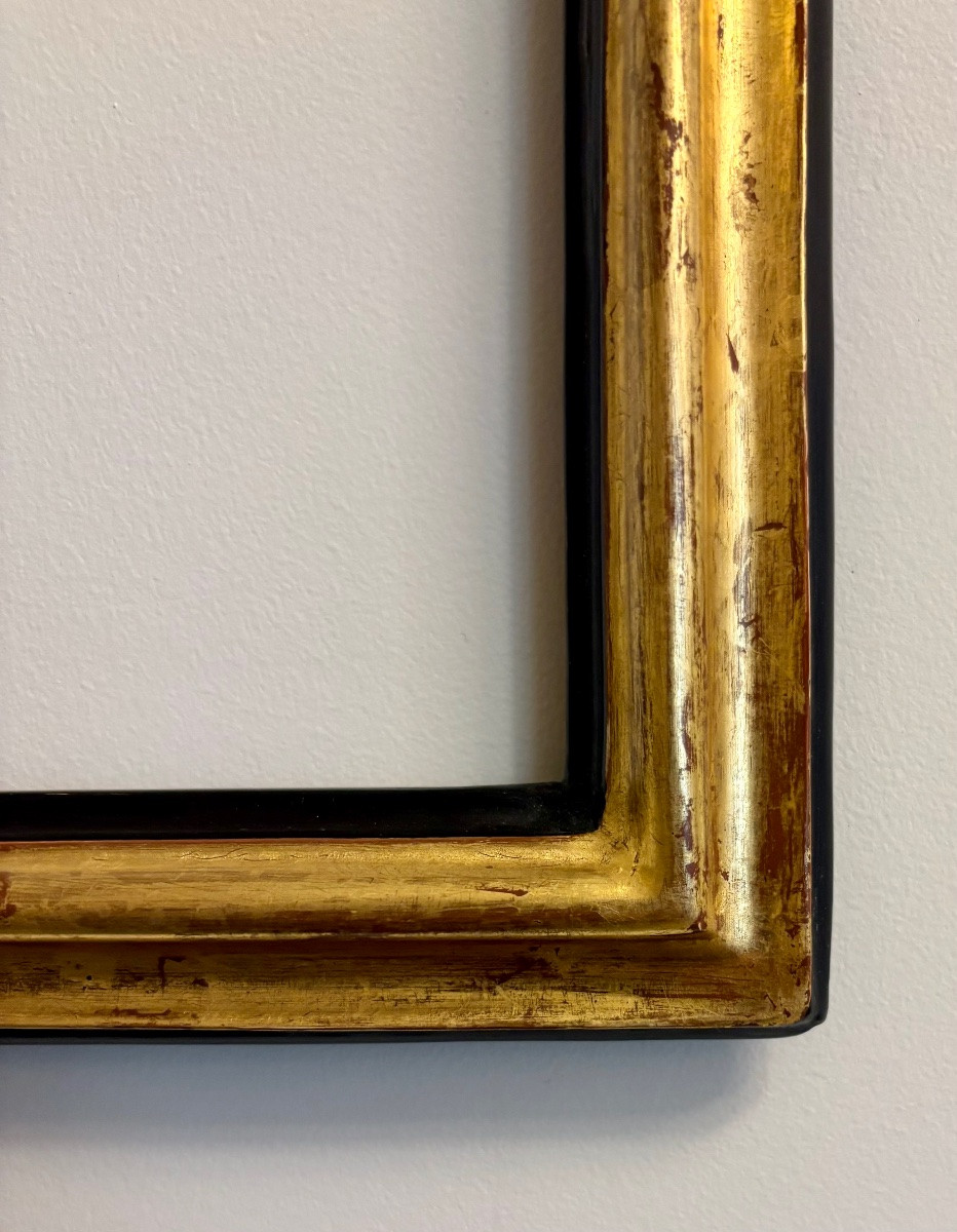 Antique Frame, Italy, Partly 17th/18th Century-photo-3