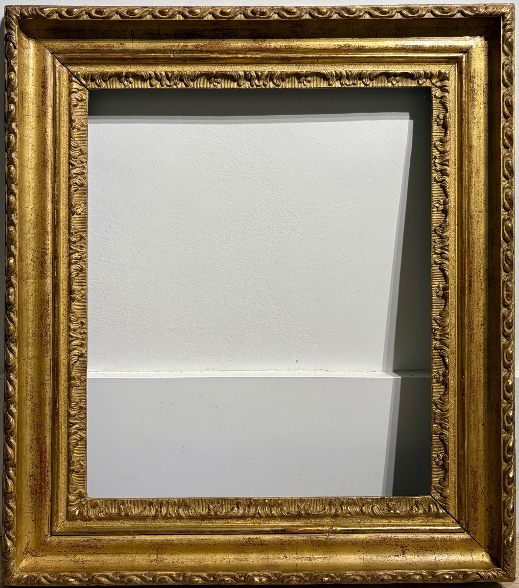 Cadre ancien de style Louis XV.