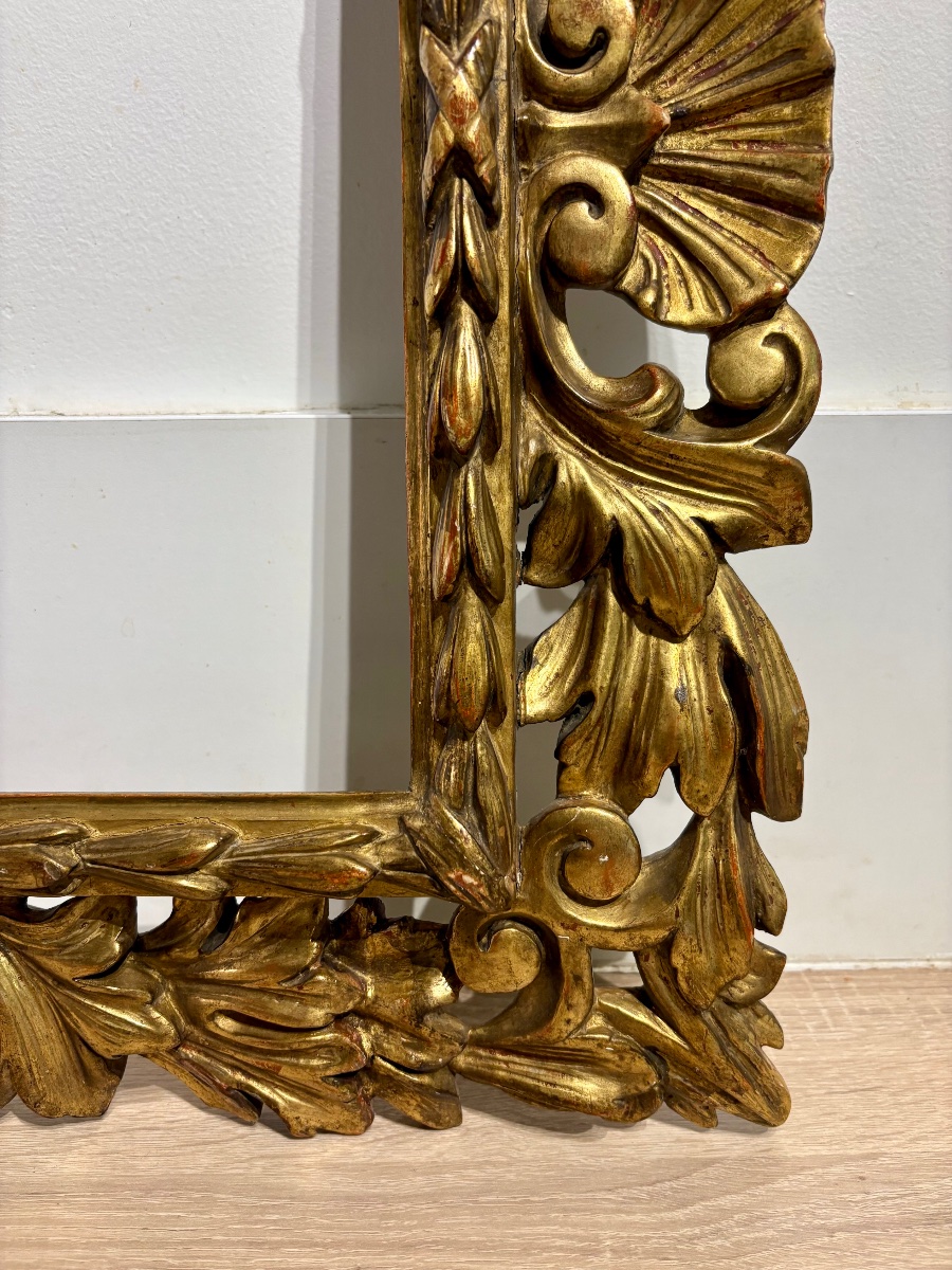 Antique Frame From Italy, Late 18th Century.-photo-4