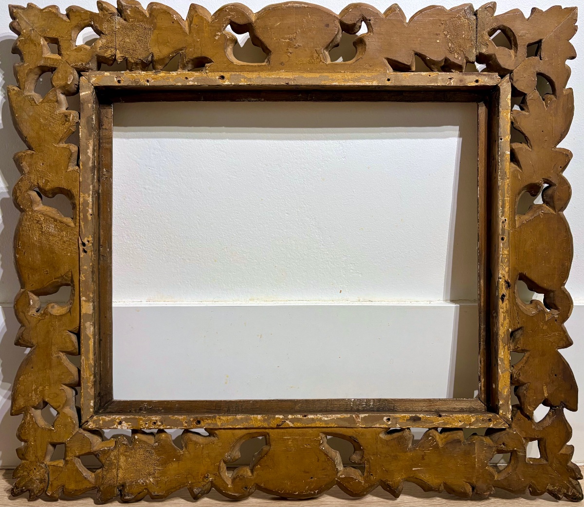 Antique Frame From Italy, Late 18th Century.-photo-4
