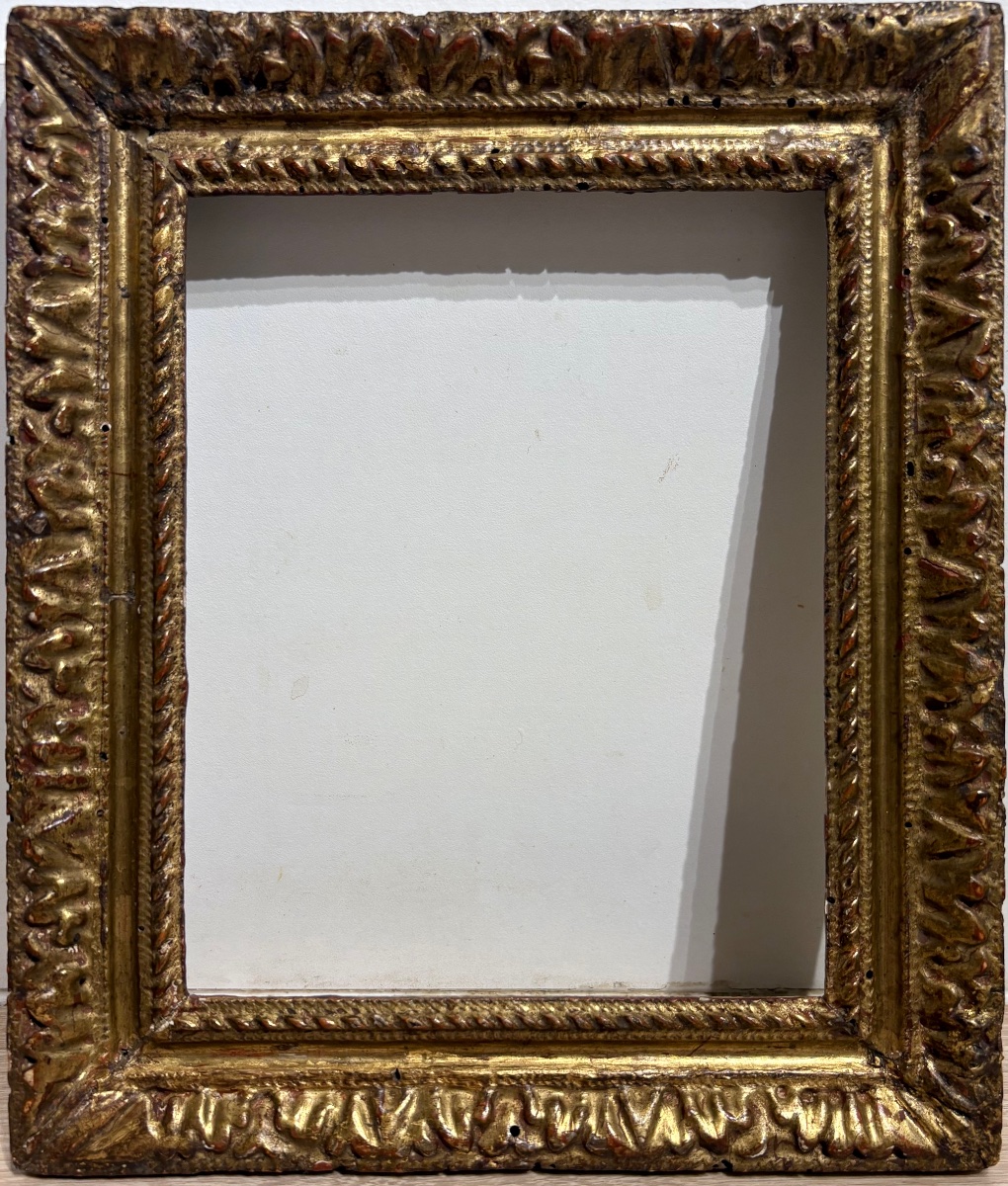 Cadre Ancien Louis XIII, 17ème Siècle.-photo-1