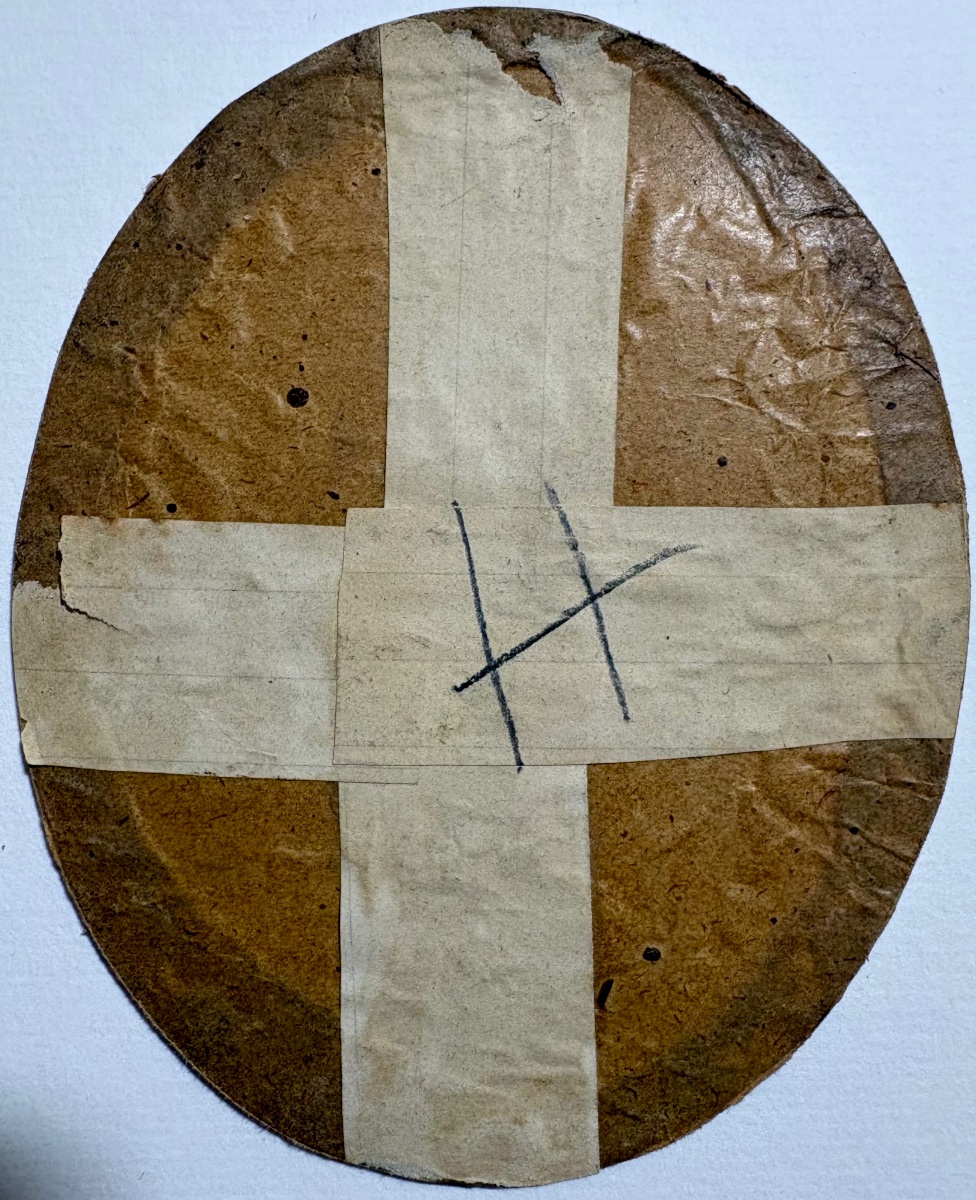 Miniature On Parchment, Cl Regain. 19th Century.-photo-4