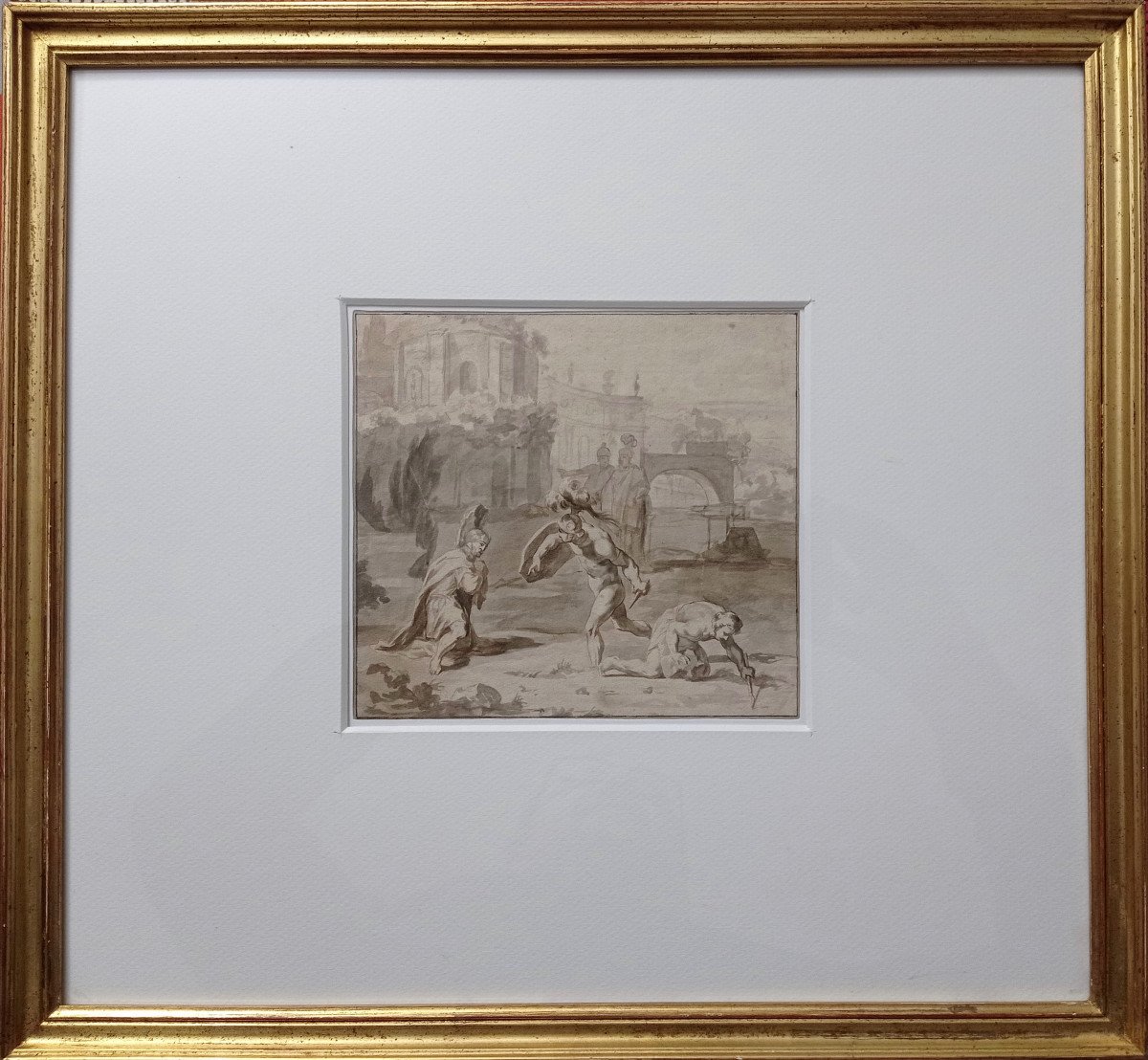 Ottmar Elliger (1666-1735), 17th Century Drawing