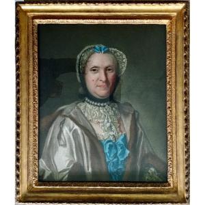Portrait Of Madame Pierre Michelle Creuzé, 1770/80, Pastel 18th