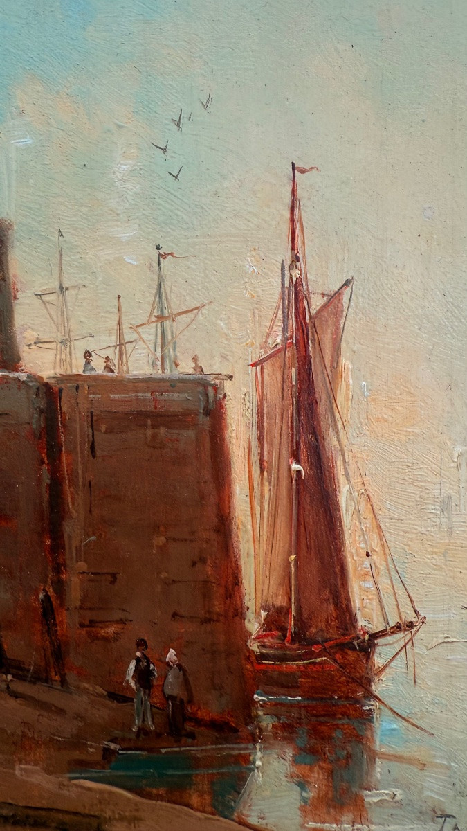 Gustave MASCART dit TAVERNY - Tableau -photo-2