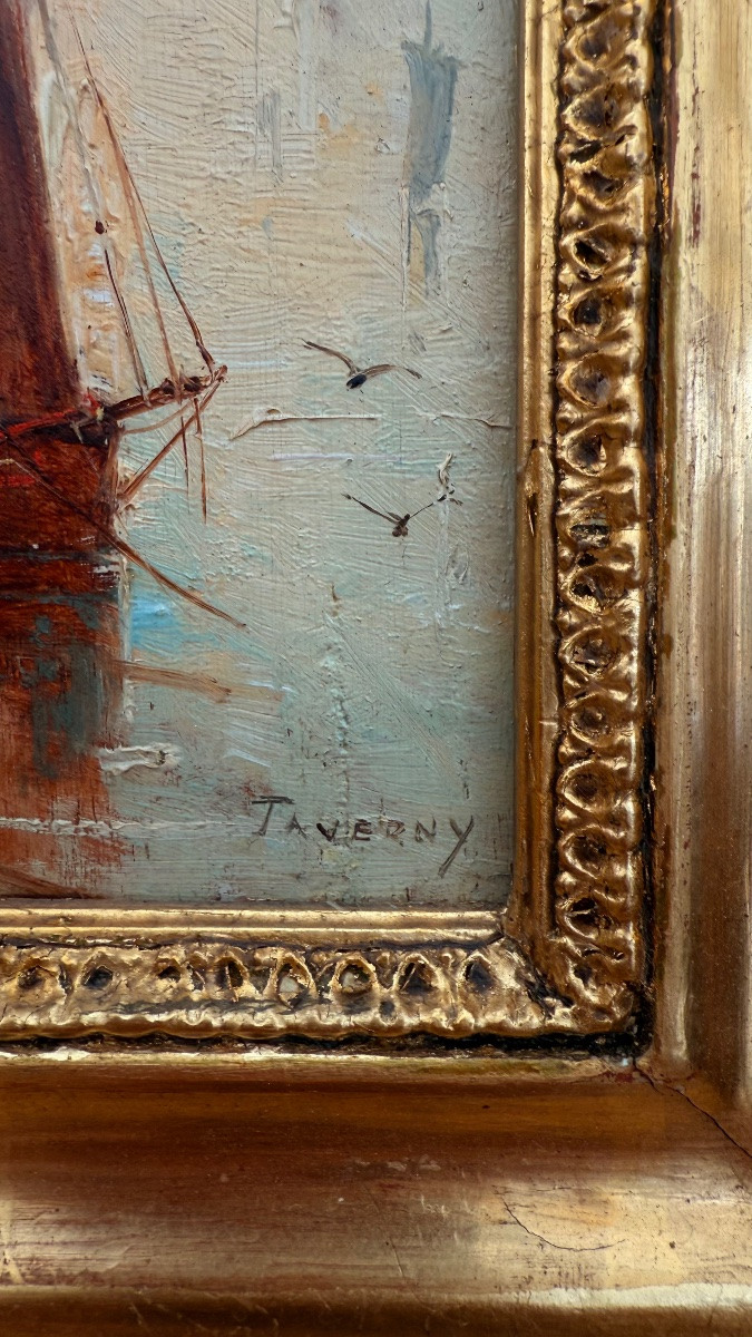 Gustave MASCART dit TAVERNY - Tableau -photo-3