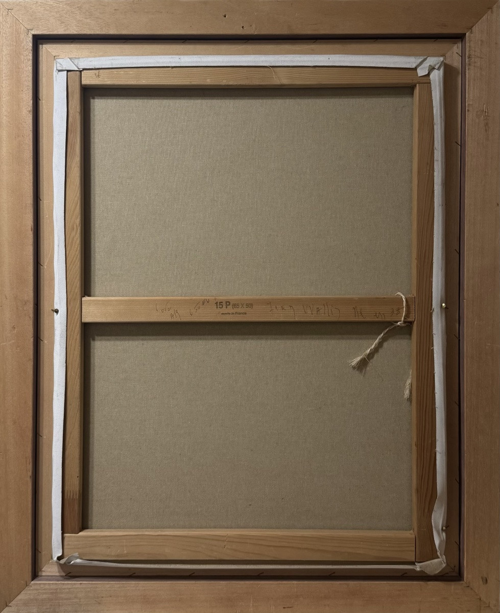 Jean Wallis - Painting Saint Germain Des Prés Paris-photo-2