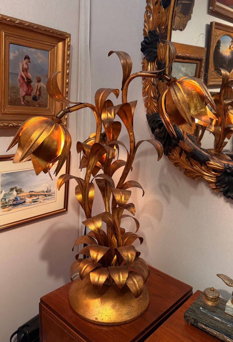 Floral Lamp Attributed To Hans Kögl 