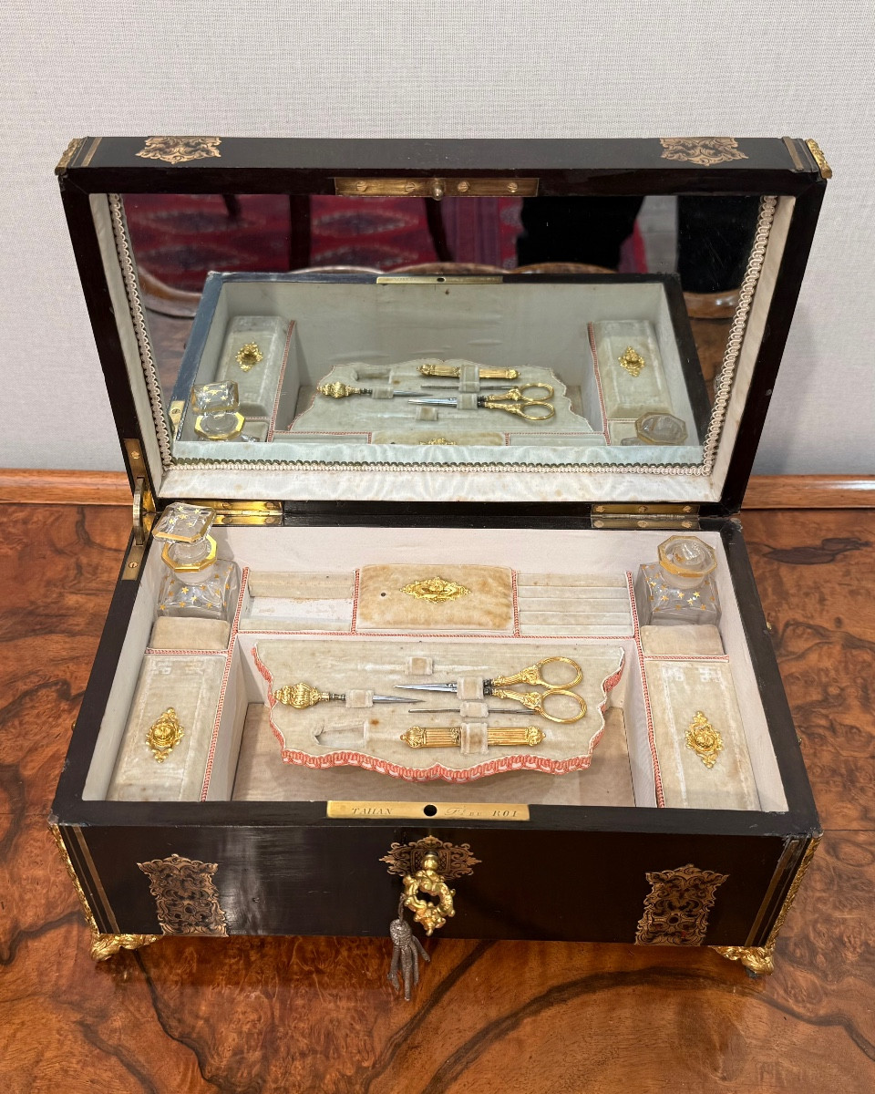 Tahan (period 1830-1848) - Sewing Kit Box-photo-2