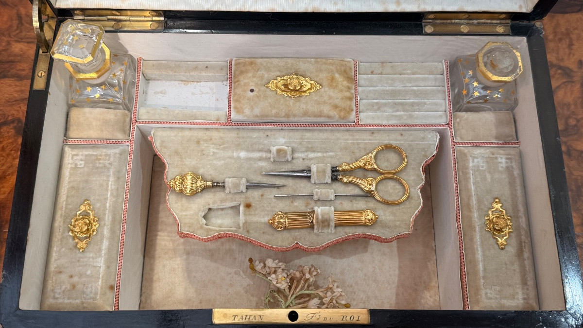 Tahan (period 1830-1848) - Sewing Kit Box-photo-4