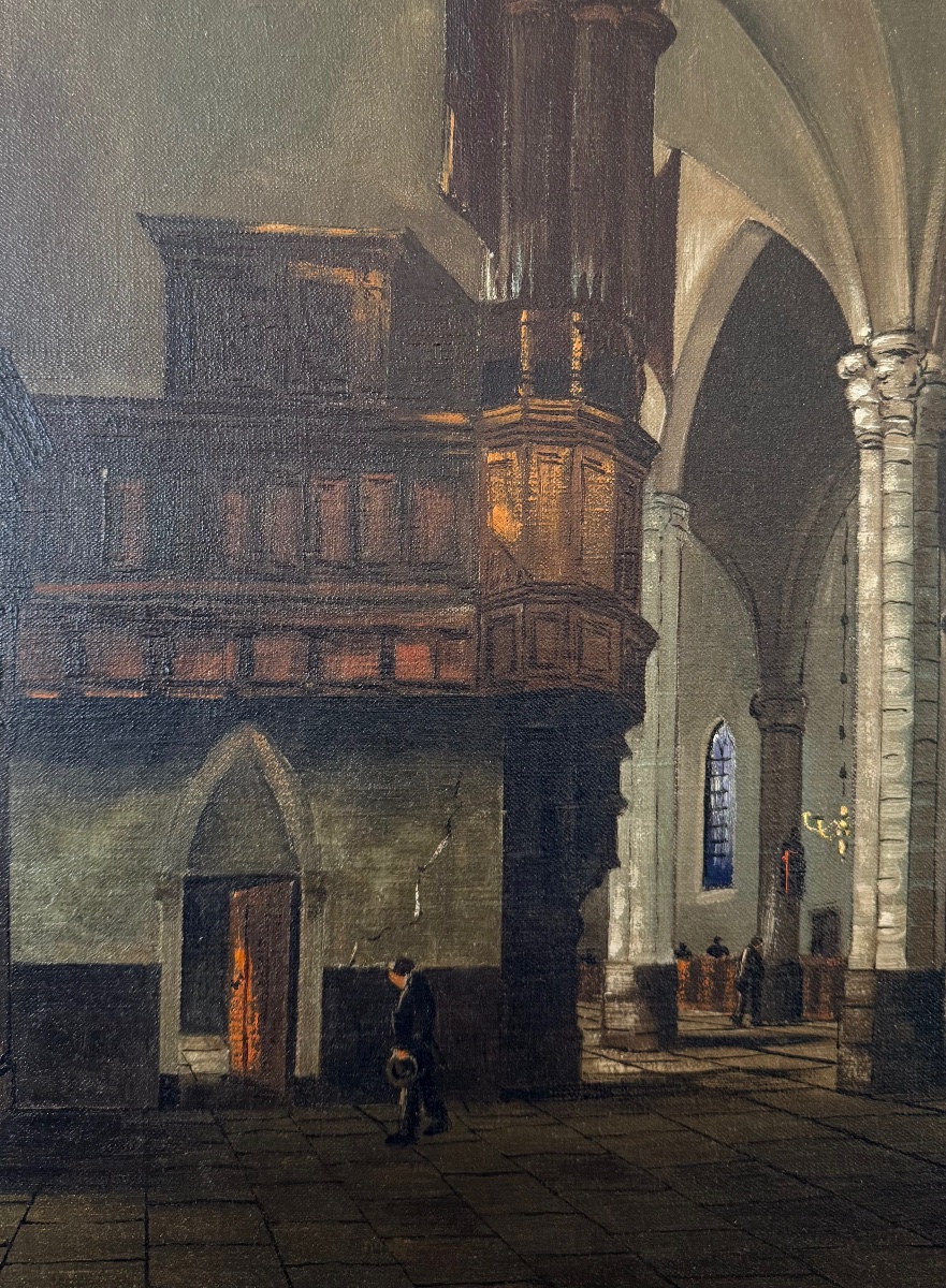 J.p. Dispo - Church Interior Painting-photo-2