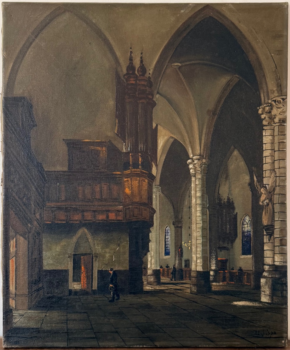 J.p. Dispo - Church Interior Painting