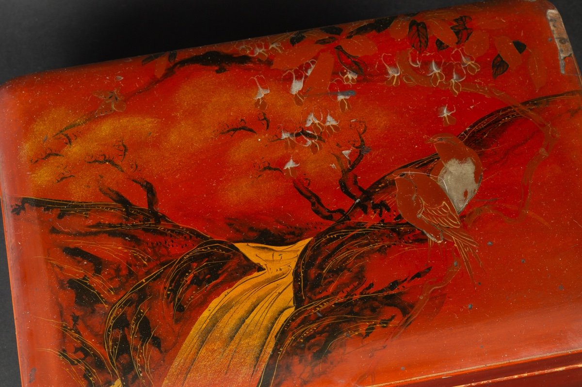 Box - Lacquered Box, Japan, Meiji Era (1868 - 1912)-photo-1
