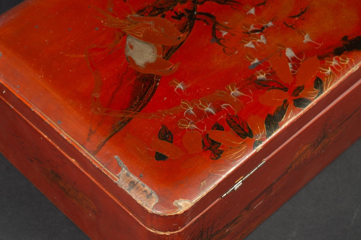 Box - Lacquered Box, Japan, Meiji Era (1868 - 1912)-photo-6