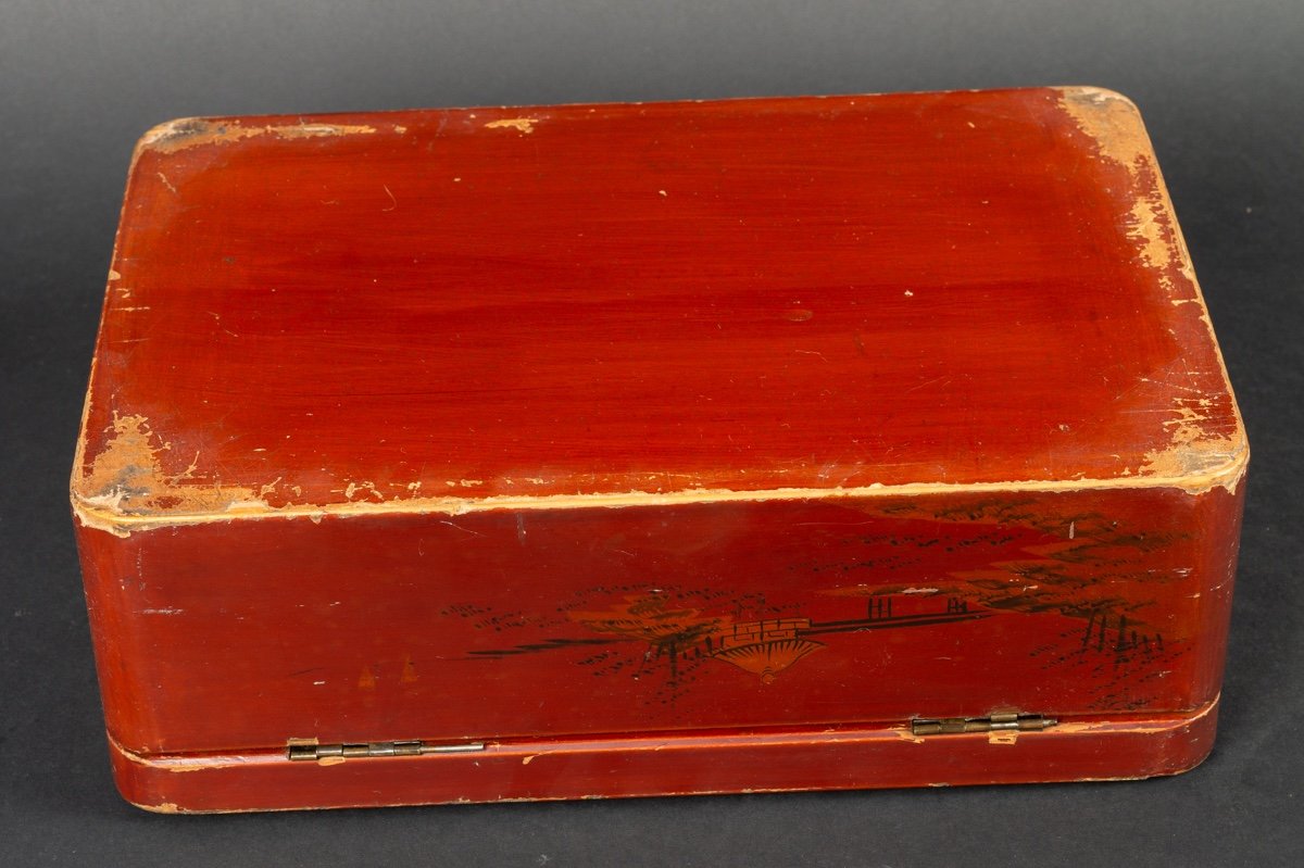 Box - Lacquered Box, Japan, Meiji Era (1868 - 1912)-photo-8