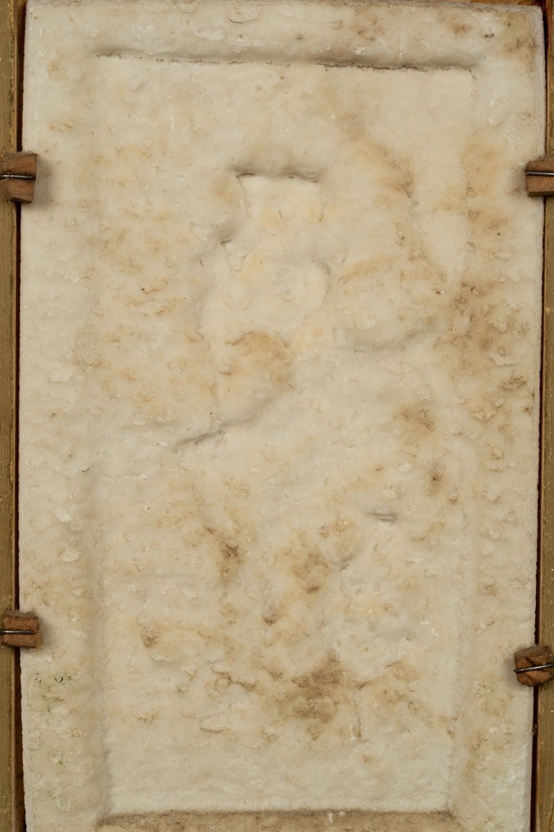 Bas-relief d'Une Femme Aux Cupidons, Albâtre, Académisme, France, XIXe Siècle-photo-7