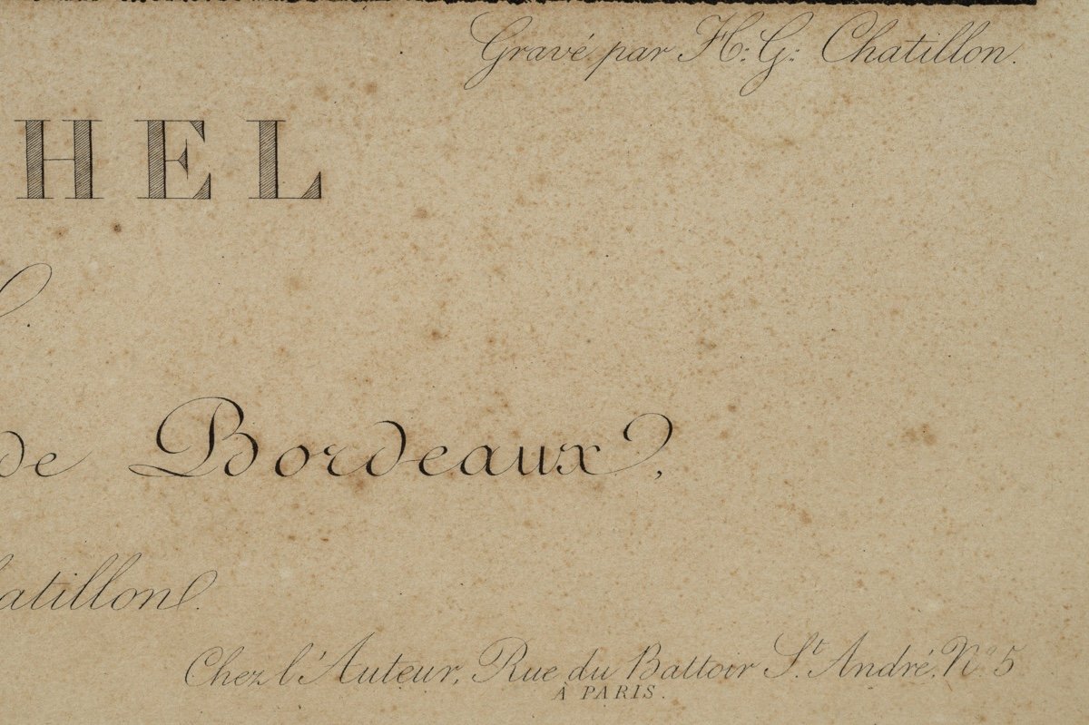 Archange Saint Michel, Gravure d'Après Raphaël d'Urbino, Henri Guillaume Chatillon (1780-1856),-photo-6