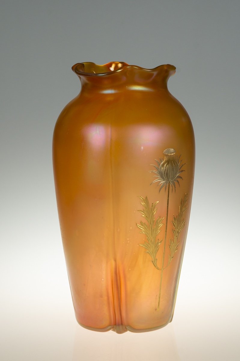 Vase Irisé, Harrach, Bohème, Art Nouveau, Vers 1900 -photo-4