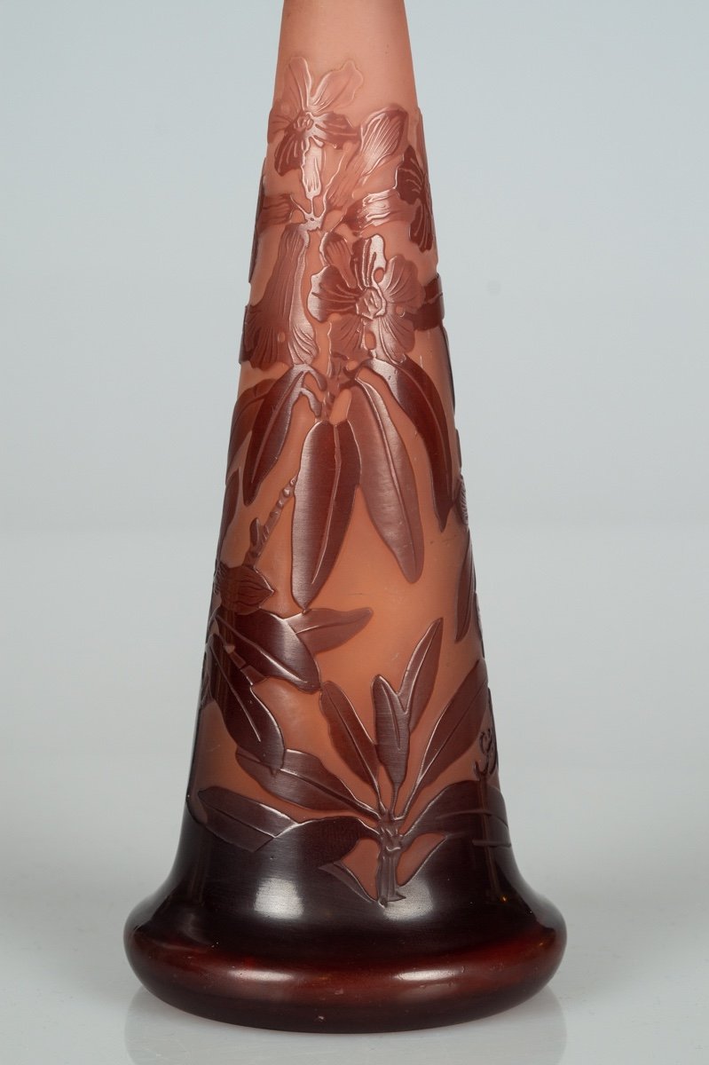 Perfume Bottle / Spray, Emile Gallé, Art Nouveau, Nancy, Early 20th Century-photo-2