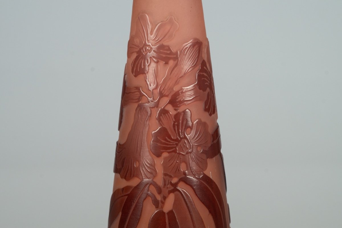 Perfume Bottle / Spray, Emile Gallé, Art Nouveau, Nancy, Early 20th Century-photo-4