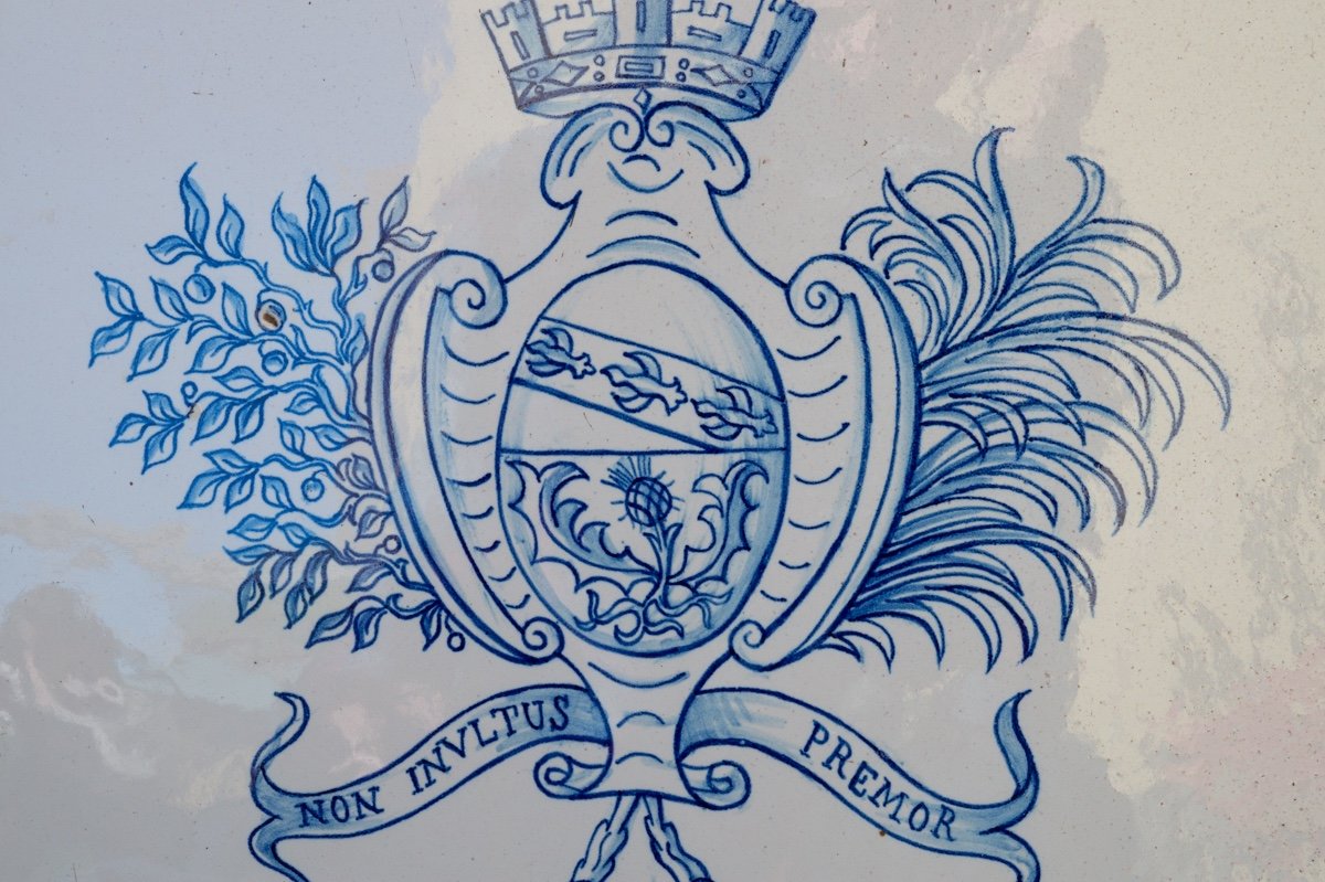 Plat En Faïence, Charles Gallé Et Emile Gallé, Manufacture De Saint-clément, 1868-1890.-photo-4
