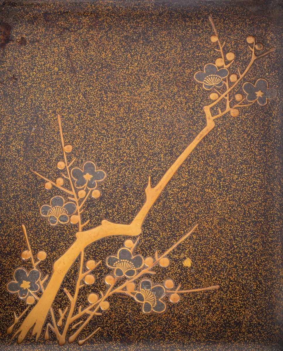 Tebako - Coffret d'Accessoires, Lacque Maki-e, époque Edo, XVIIe-XVIIIe Siècle. -photo-5
