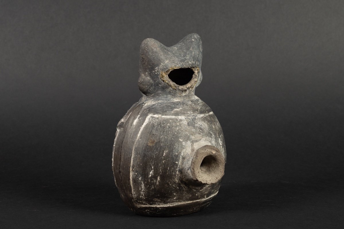 Figure - Fragment De Vase, Pérou, Chimu, Xe-xve Siècle, Culture Précolombienne-photo-1