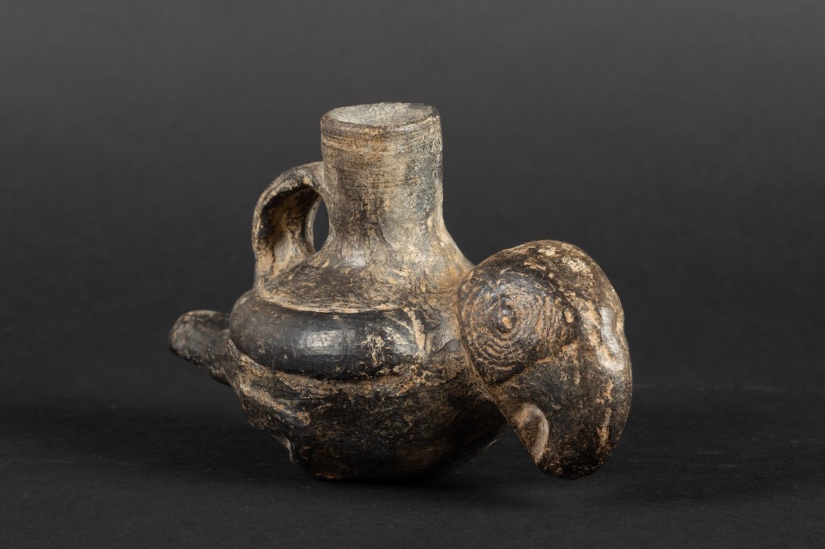 Parrot Vase, Peru, Chimu, 10th-15th Century, Pre-columbian Culture-photo-4