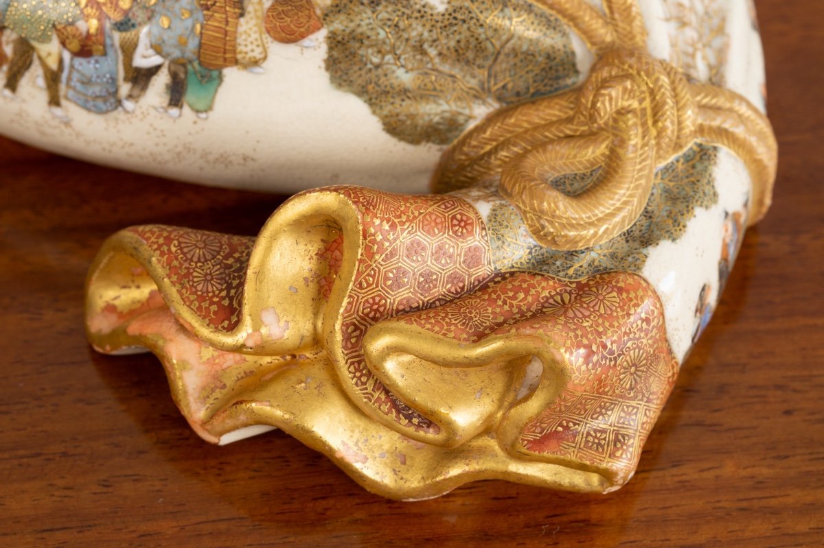 Coupe à Rat, Satsuma, Japon, ère Meiji (1868-1912). -photo-2