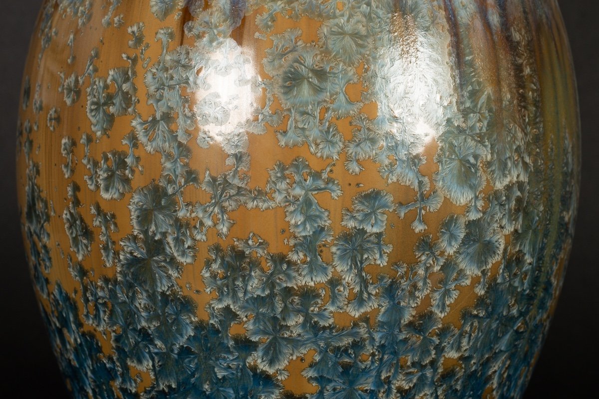 Vase, Art Nouveau, Mougin, Nancy, Circa 1910.-photo-3