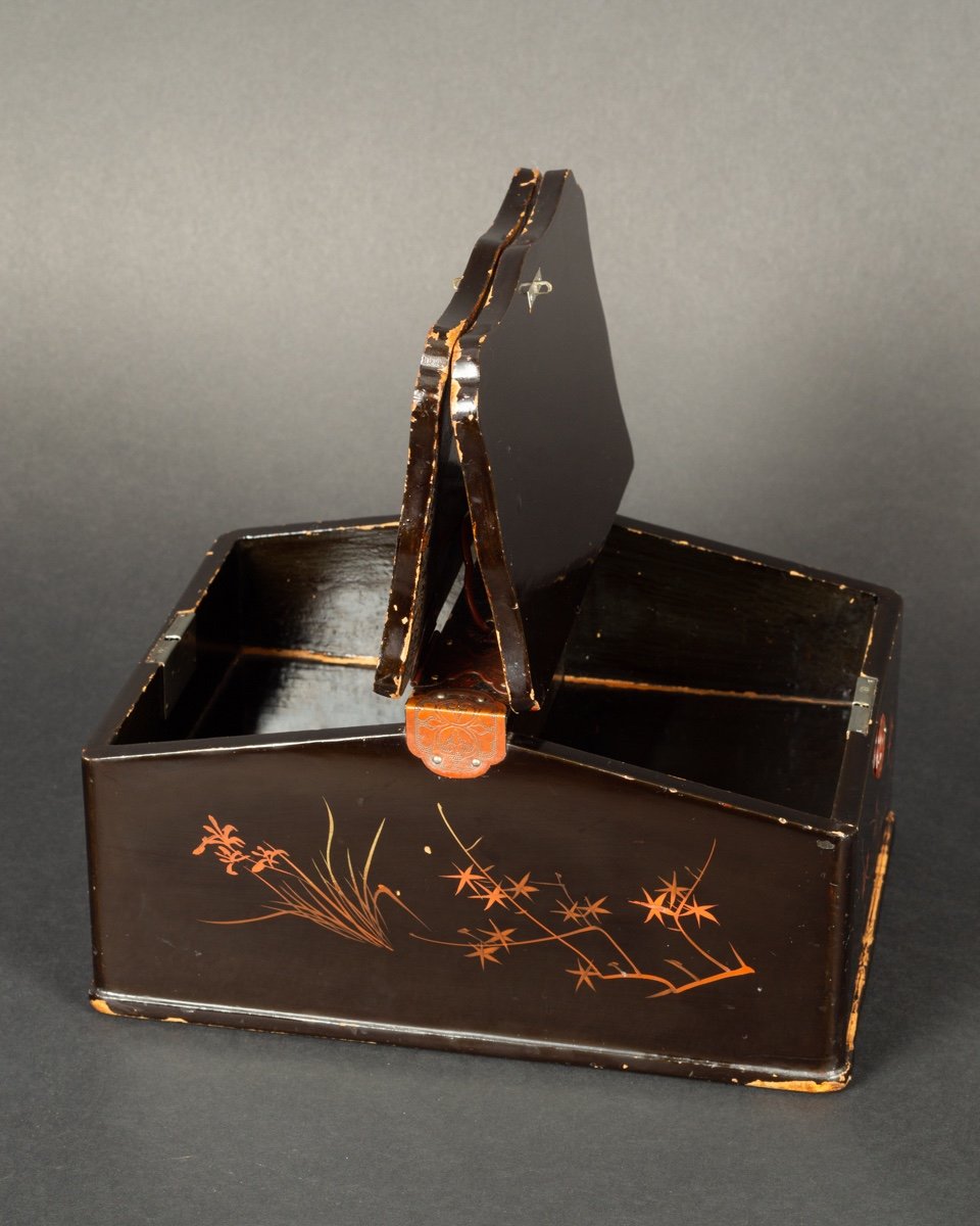 Lacquered Box, Japan, Meiji Era (1868-1912).-photo-4