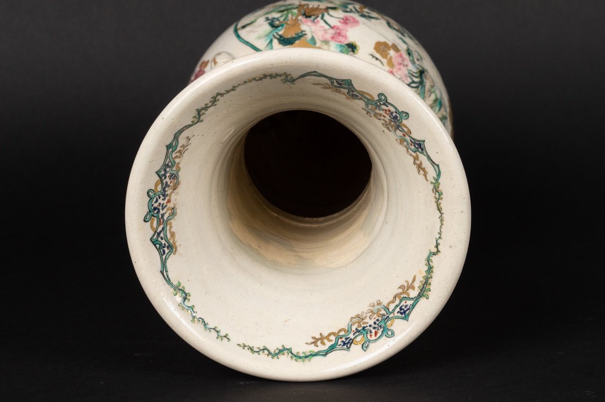 Vase à Canard, Satsuma, Japon, ère Meiji (1868-1912).  -photo-7