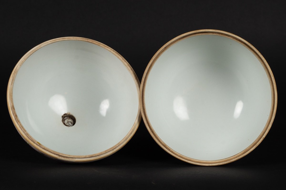 Dou - Cup With Dragon Lid, Gaungxu Brand (1875-1908), China, Early 20th Century?-photo-6