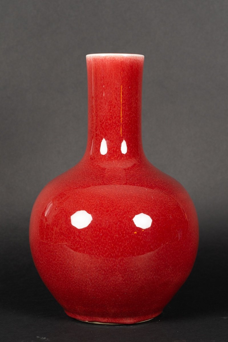 Vase, Sang-de-boeuf, China, Qing Dynasty, 19th Century.-photo-2