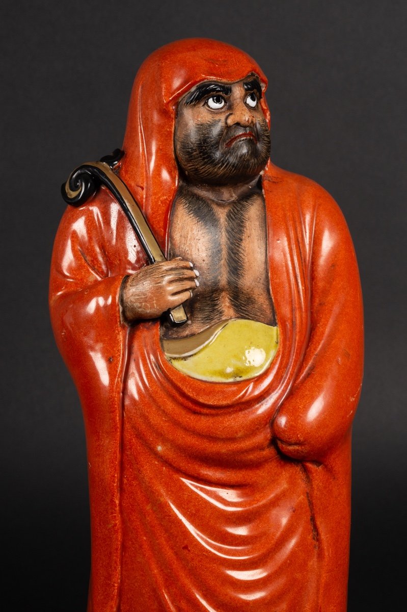 Bodhidharma, Kutani, Japon, ère Meiji (1868-1912).   -photo-2