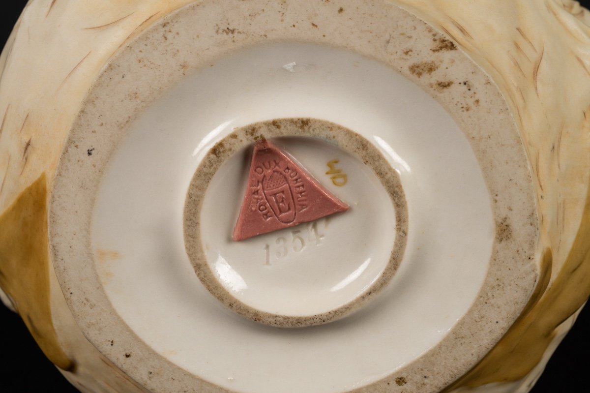 Vase - Nymph On A Shell, Royal Dux, Circa 1900.   -photo-8