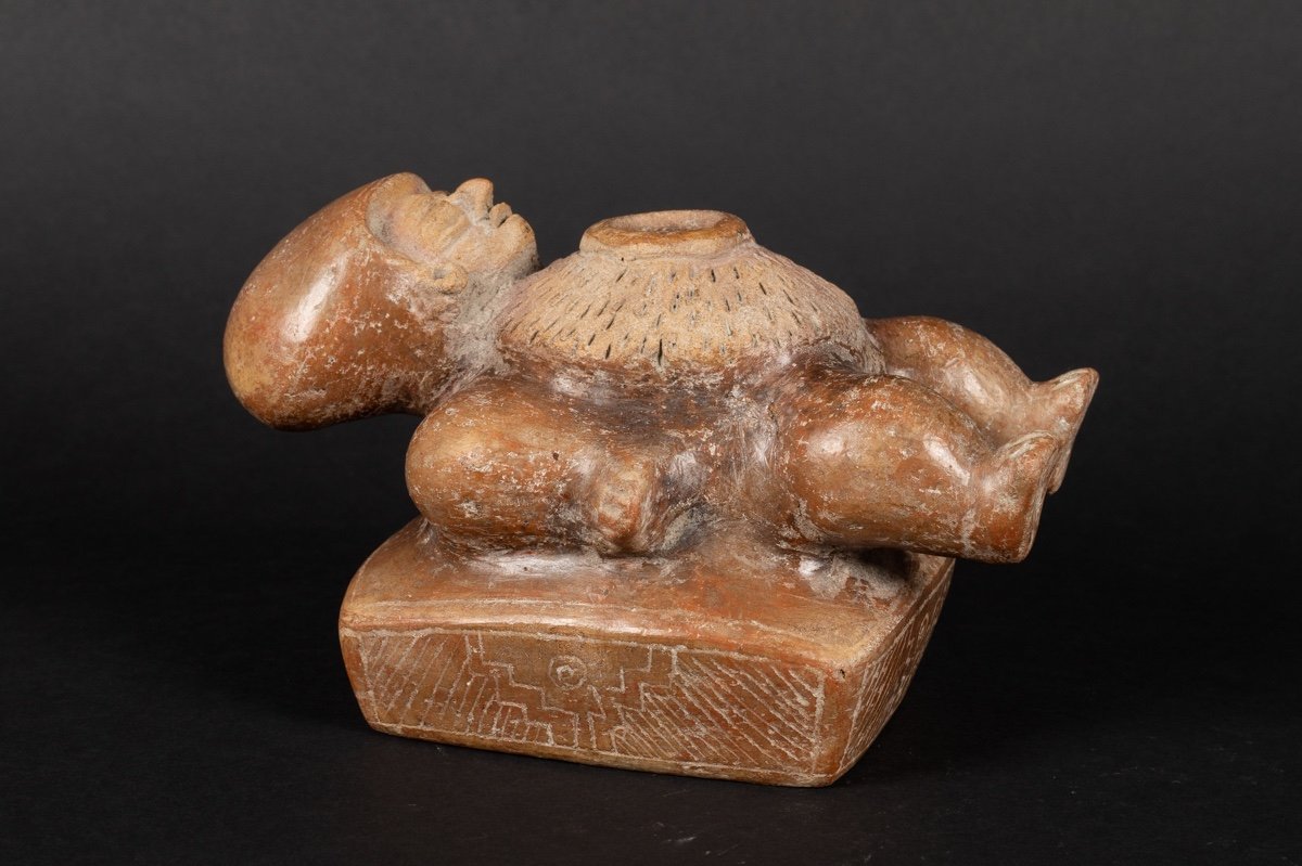Figurative Vase, Chorrera Culture (1300 - 300 Bc), Ecuador, Pre-columbian Ceramics-photo-6