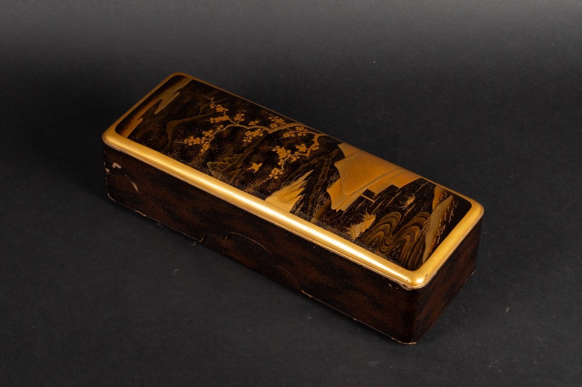 Coffret Fubako, Laque Maki-e, Japon, ère Edo, XIXe Siècle.  