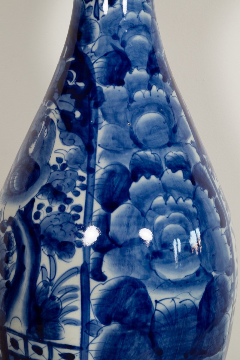Vase Avec Oiseaux Et Fleurs, Arita, Japon, ère Meiji (1868-1912).-photo-6