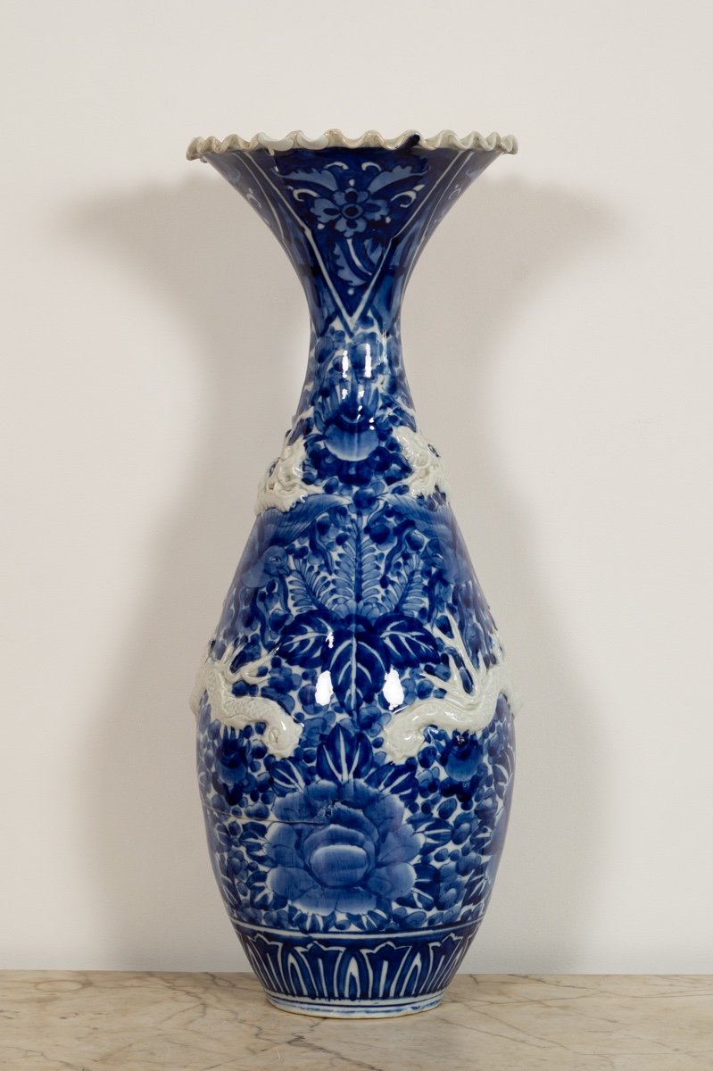 Vase Avec Dragons, Arita, Japon, ère Meiji (1868-1912).-photo-4
