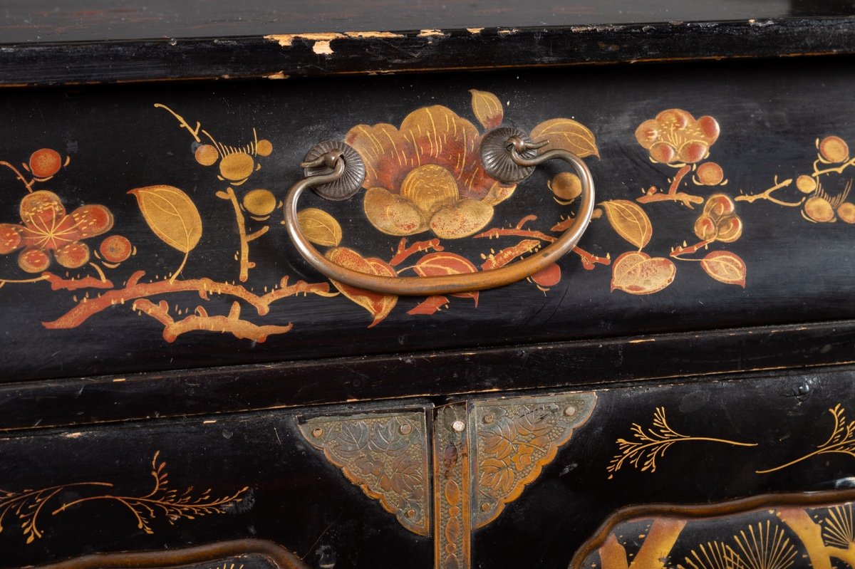 Cabinet, Laque, Japon, ère Meiji (1868-1912).  -photo-7