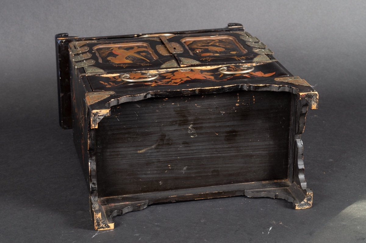 Cabinet, Laque, Japon, ère Meiji (1868-1912).  -photo-8