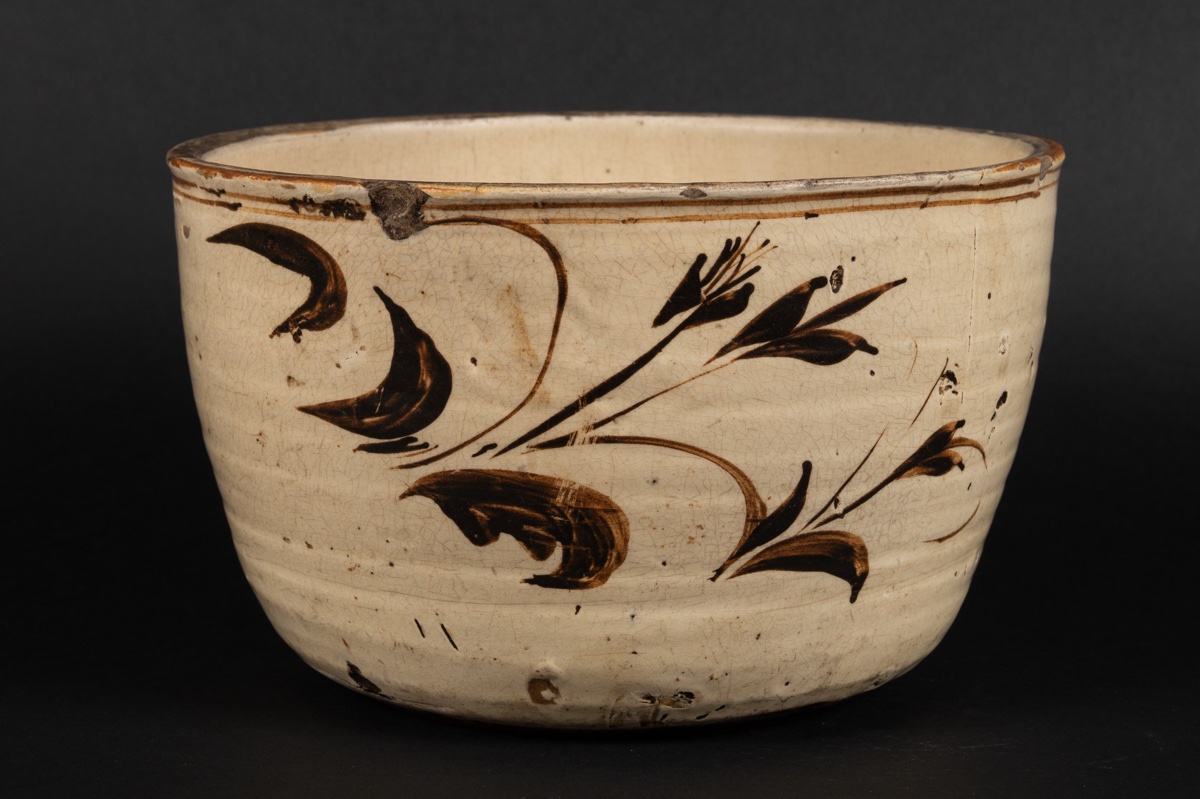 Painted Pot, Cizhou Stoneware, China, Yuan Dynasty (1279-1368). -photo-2
