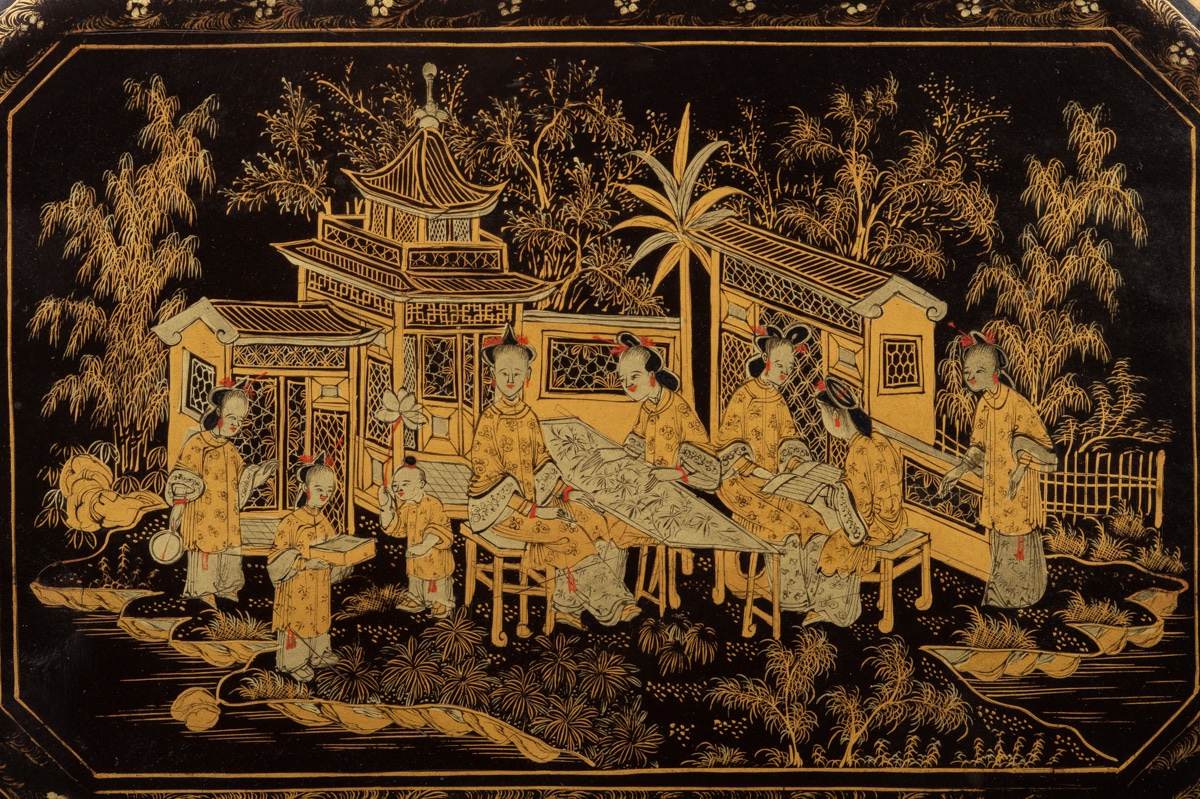 Boîte à Thé, Chine, Dynastie Qing, Milieu Du XIXe Siècle.  -photo-1