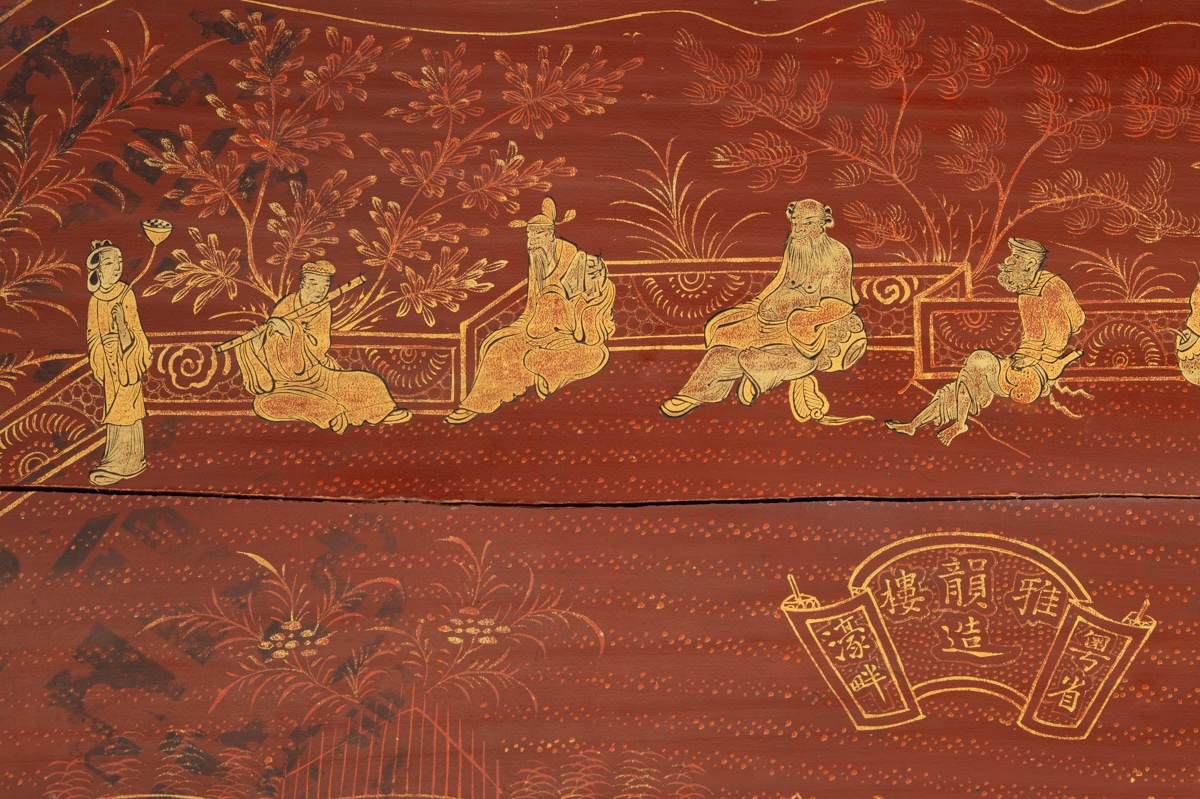Yangqin Instrument, China, Qing Dynasty, 19th Century.   -photo-6