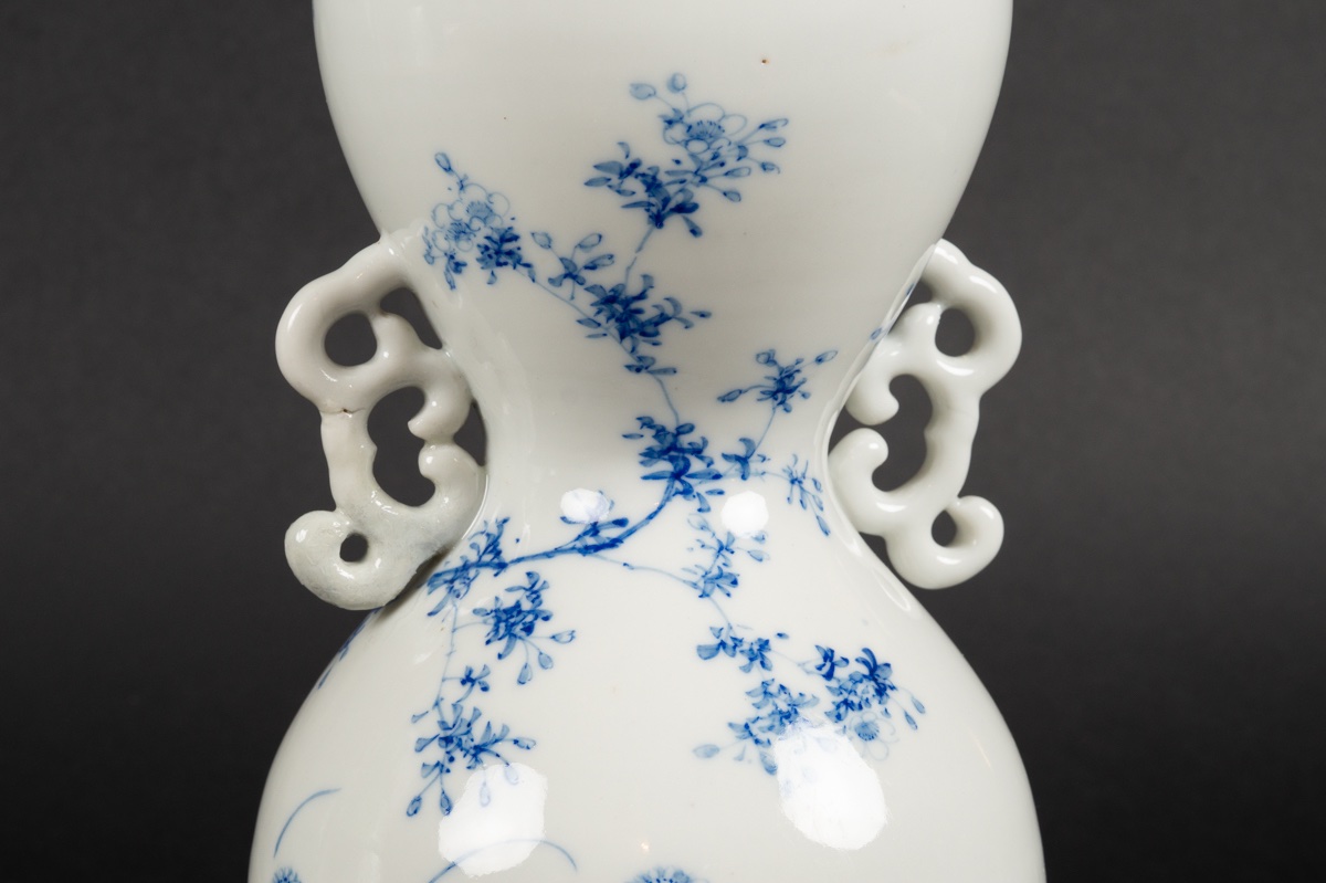Flower Vase, Seto, Japan, Meiji Era (1868-1912).  -photo-4