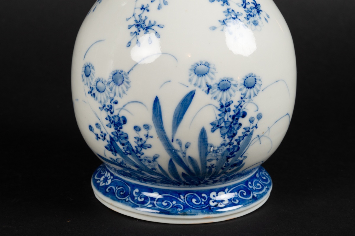 Flower Vase, Seto, Japan, Meiji Era (1868-1912).  -photo-5