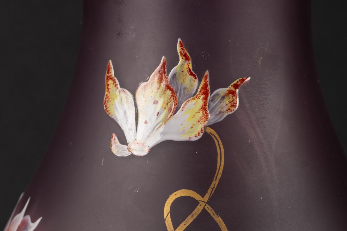 Flower Vase, Art Nouveau, Circa 1900.  -photo-7